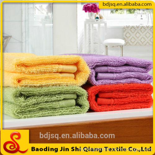 Towel manufacturer wholesale solid color baby towel child square bamboo fiber towel